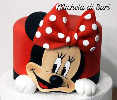 Minnie cake topper  - Cake by Michela di Bari