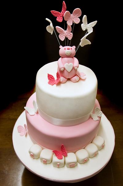 Bears and Butterflies! - Cake by Glenys Talbot