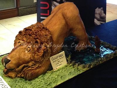 Lion Cake - Cake by Daisy Brydon Creations