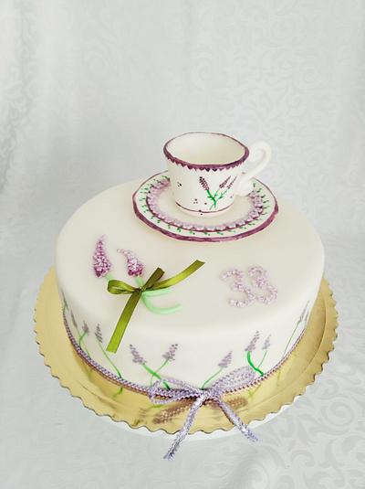 Levander cake - Cake by Vebi cakes