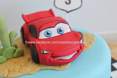 Lightning McQueen tutorial - Cake by Zoe's Fancy Cakes