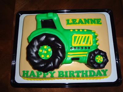 Tractor Cake - Cake by naughtyandnicecakes