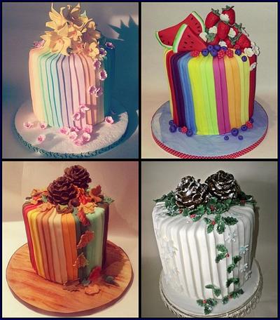 The four seasons project  - Cake by Time for Tiffin 