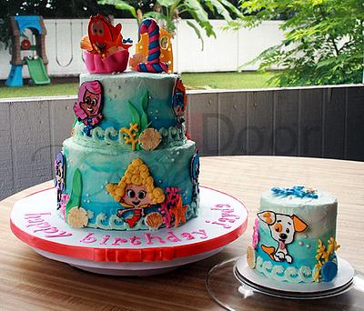 Bubble Guppies 1st Birthday Set - Cake by Alicea Norman