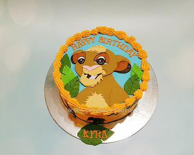 Simba  - Cake by Urvi Zaveri 