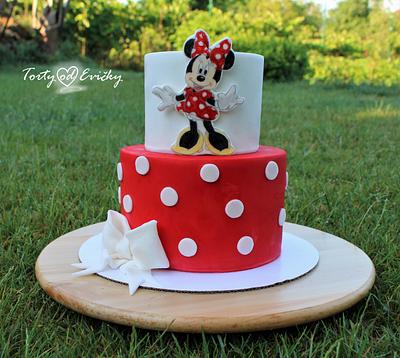 Minnie  - Cake by Cakes by Evička