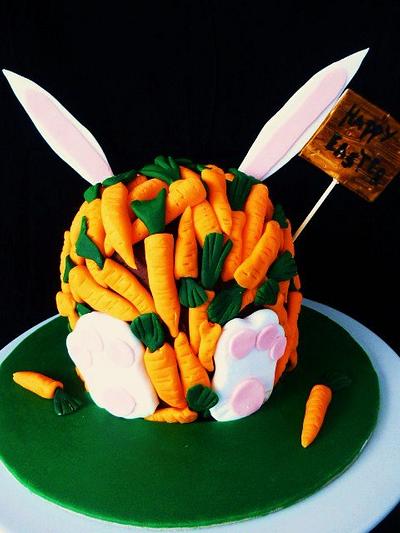 Easter Bunny cake - Cake by Gulnaz Mitchell