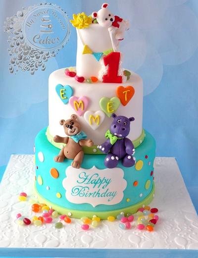 1st Birthday Cake - Cake by Beata Khoo