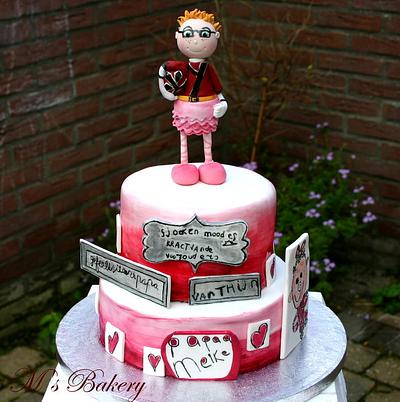 Daddy's birthdaycake designed by... - Cake by M's Bakery