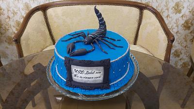 Birthday cake for Man - Cake by Liuba Stefanova