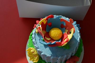 Autism Awareness Cake - Cake by CrystalMemories