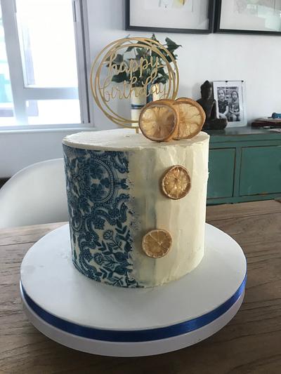China blue - Cake by Emmascakeshk