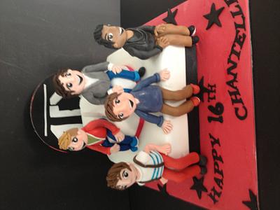 1D cake - Cake by Bubba's cakes 