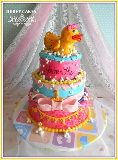 Rubber Duckie  - Cake by Bethann Dubey