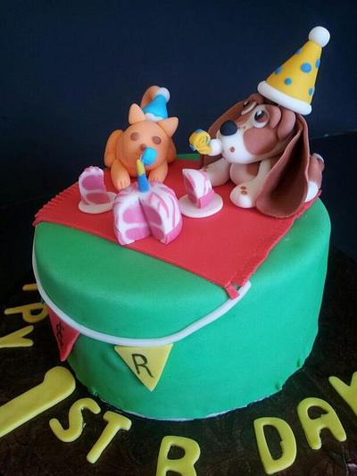 Animal Rescue Party - Cake by Carrie