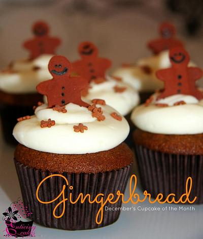 Gingerbread Cupcakes - Cake by Enticing Cakes Inc.