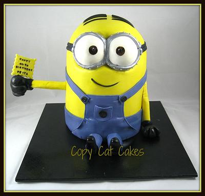 who doesn't love a minion! - Cake by Copy Cat Cakes