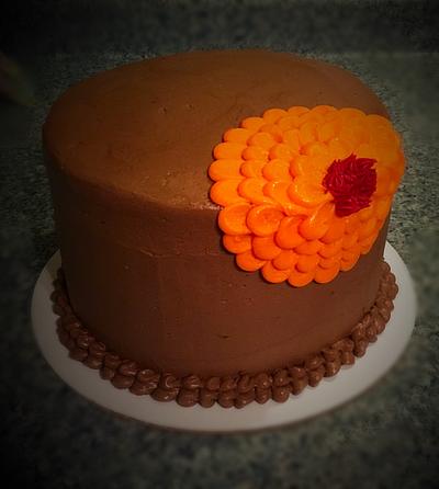 Fall Flower - Cake by Wendy Army