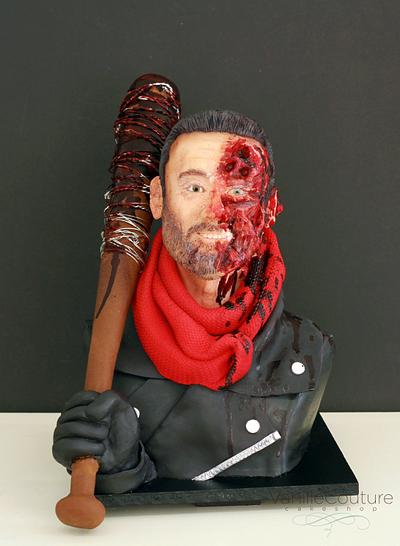 Negan from The Walking Dead - Cake by VanilleCouture