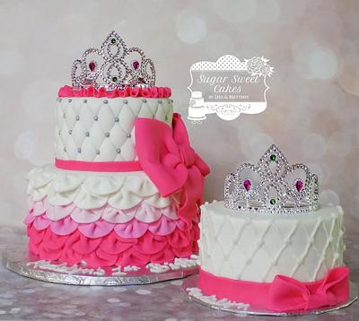 Pink Ruffle Princess - Cake by Sugar Sweet Cakes