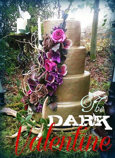 My Dark Valentine - Cake by Sophisticakes-Falmouth