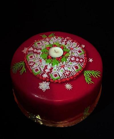 Christmas cake - Cake by WorldOfIrena