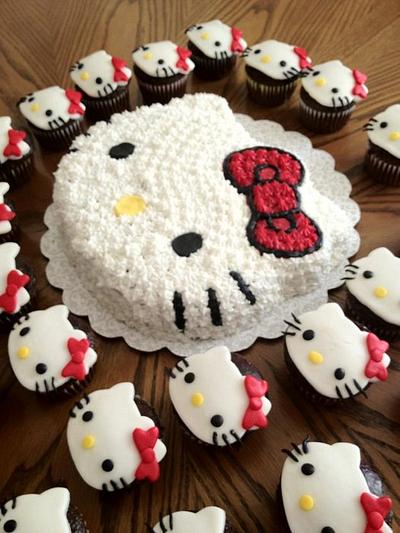 Hello Kitty Always my favorite  - Cake by taralynn