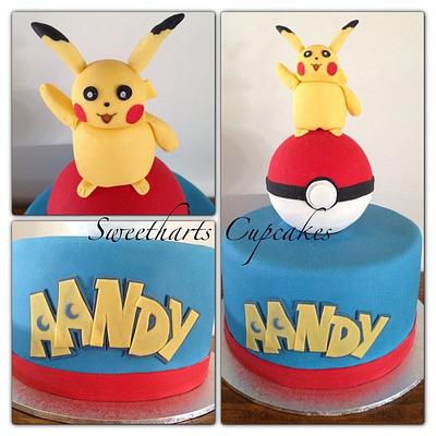 Pikachu - Cake by Sweetharts Cupcakes