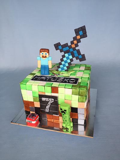 Minecraft cake - Cake by Layla A