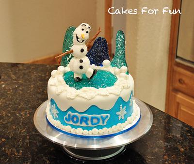 Olaf Cake - Cake by Cakes For Fun