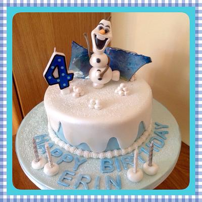 Last minute Frozen cake - Cake by Nanna Lyn Cakes