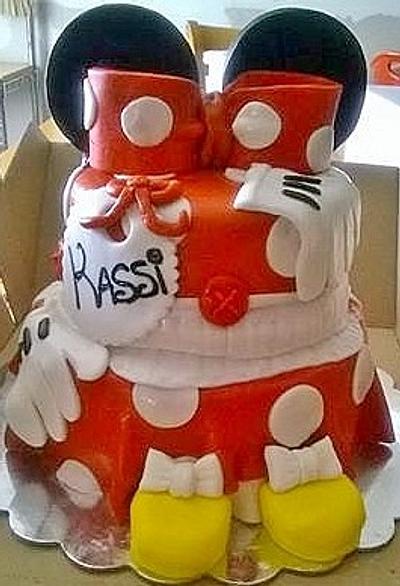 Mini Mouse Dress Cake - Cake by  Pink Ann's Cakes