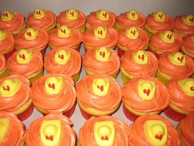 Fireman cupcakes - Cake by Joanne