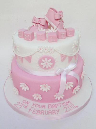 Baptism Cake - Cake by Claire Lawrence