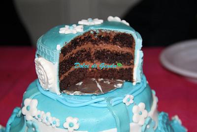 Torta nascita <3 - Cake by Valeria Giada Gullotta