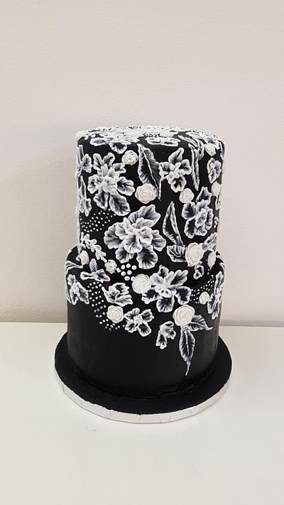Black lady - Cake by iratorte