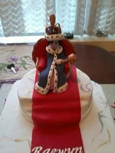 The Queen turns fifty - Cake by Bev Jones