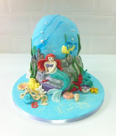 Little Mermaid - Cake by Alanscakestocraft