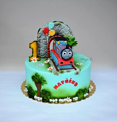 Thomas the Tank Engine cake - Cake by majalaska