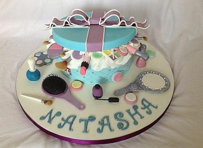 Makeup box cake - Cake by jameela