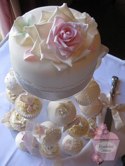 Roses & Lace - Cake by Amanda Earl Cake Design