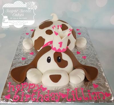 Puppy - Cake by Sugar Sweet Cakes