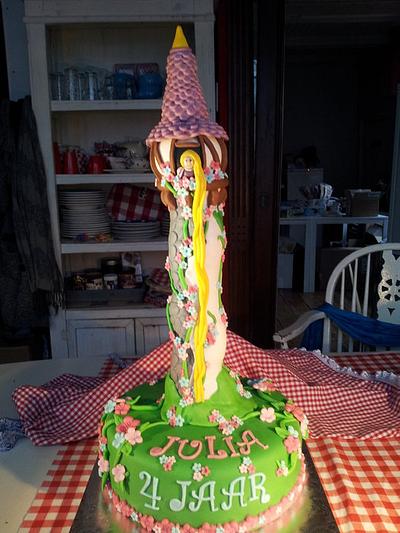 Rapunzel cake - Cake by Cakes~n~Dishes