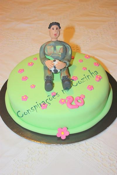 Soldier Cake - Cake by Carolina Cardoso