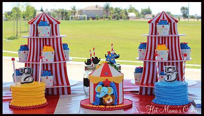 Circus time!  - Cake by Hot Mama's Cakes