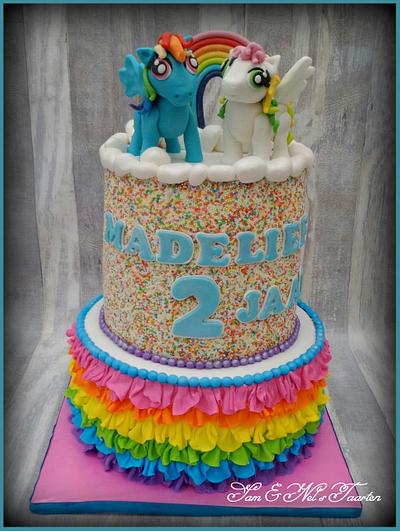 My Little Pony electric :) - Cake by Sam & Nel's Taarten