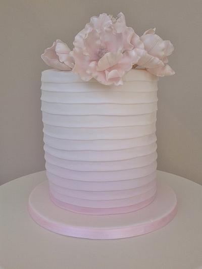 Ombra 12in tall - Cake by THE BRIGHTON CAKE COMPANY