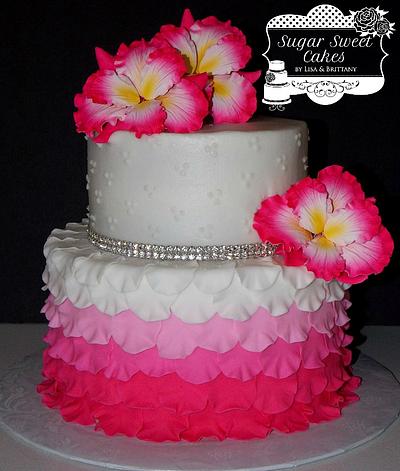 Pink Petal ~ Dutch Iris - Cake by Sugar Sweet Cakes