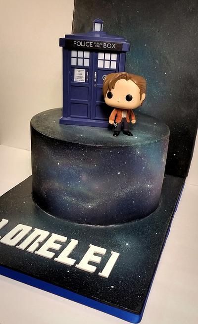 Doctor Who Galaxy  - Cake by Terri Coleman