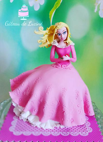 Handmade edible Sleeping Beauty (3D cake) - Cake by Gâteau de Luciné
